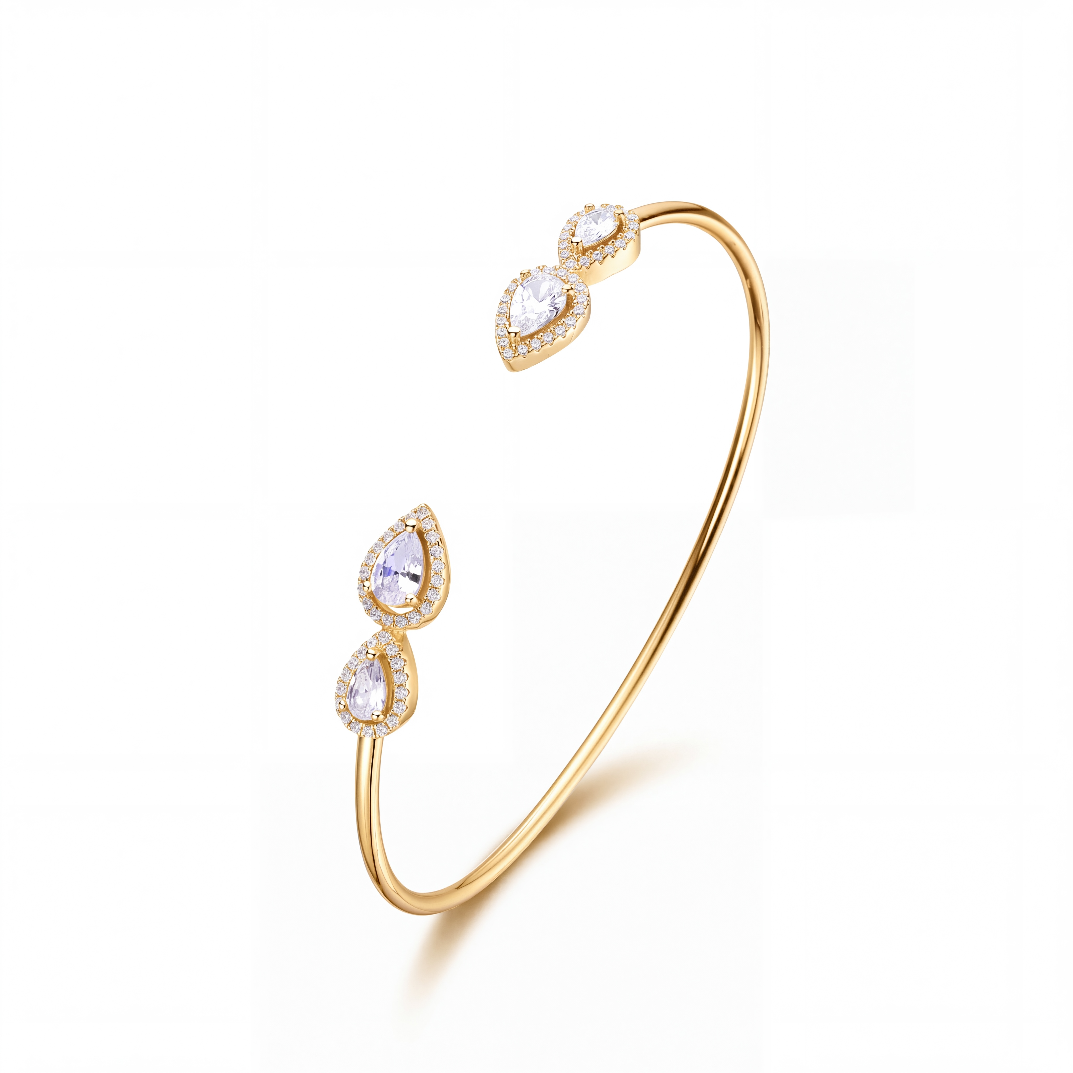 BRACELET JONC POIRE