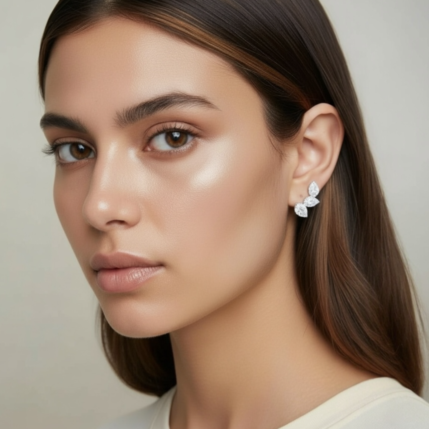 BOUCLES TRIPLE POIRES