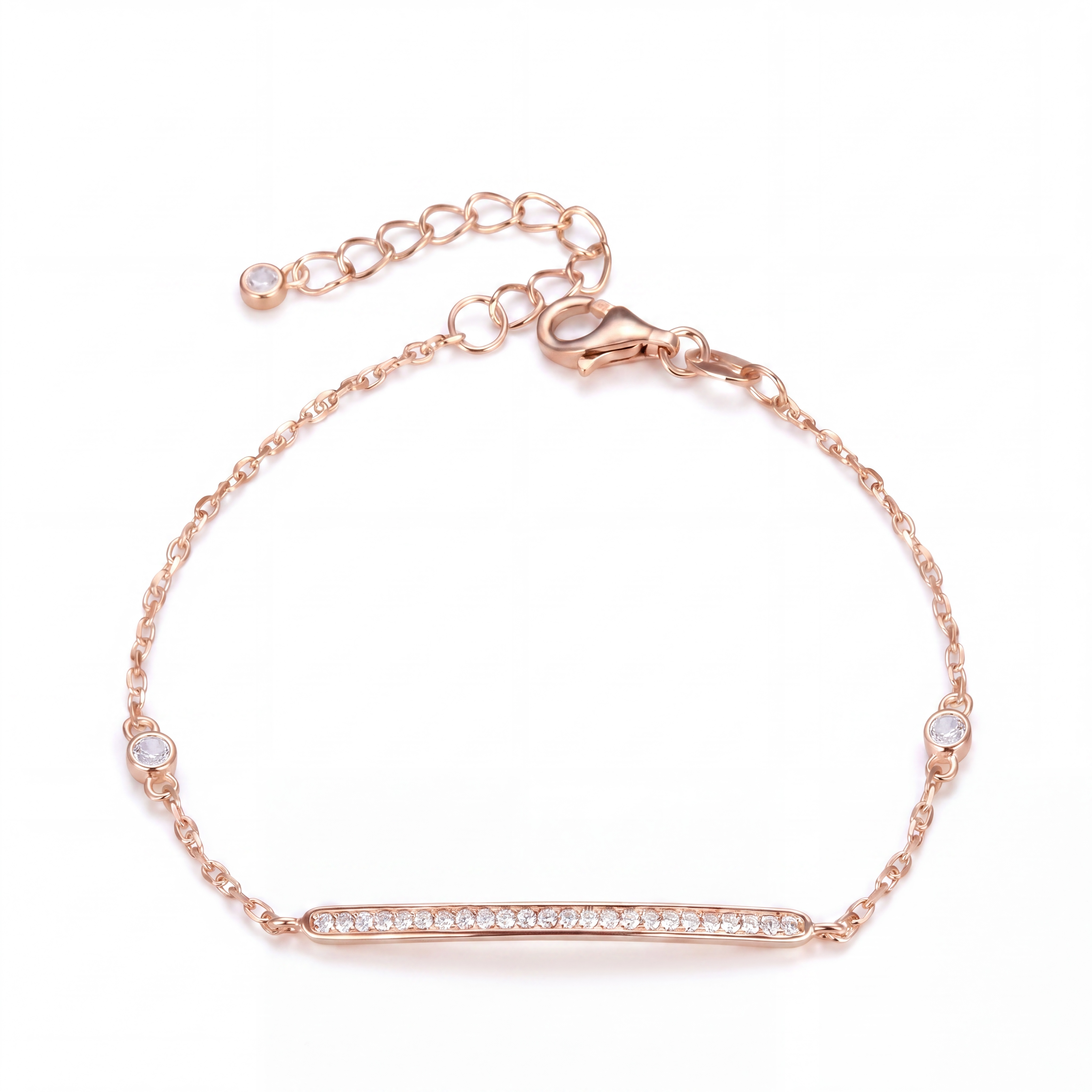 BRACELET BARRE PAVÉE