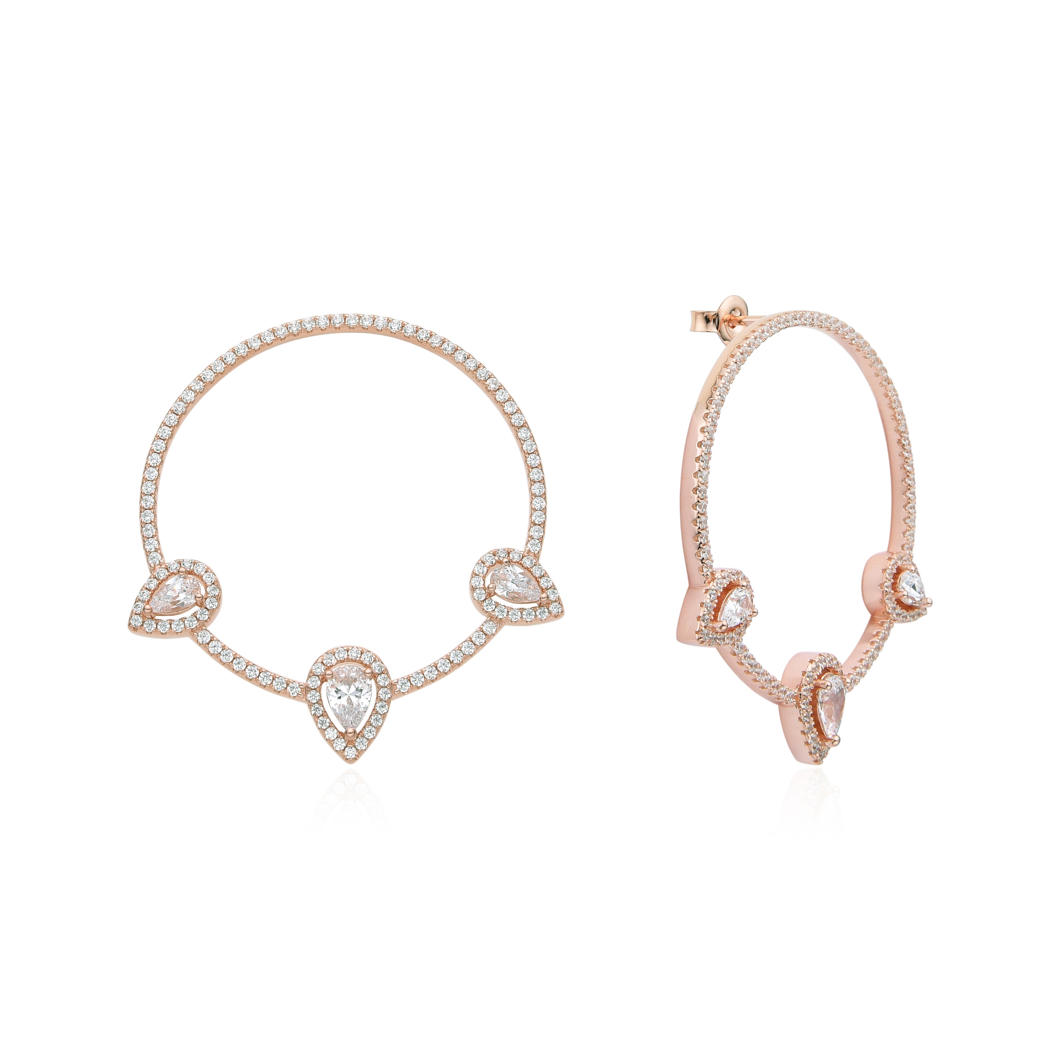 PENDIENTES CRIOLLOS DE PERA