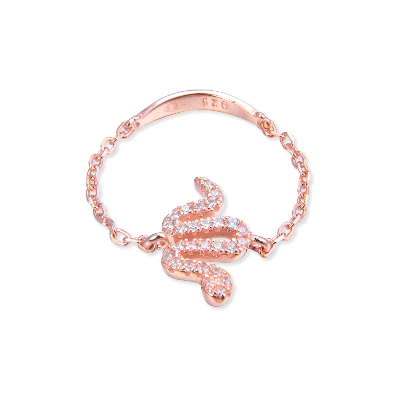 ANILLO CADENA SERPIENTE