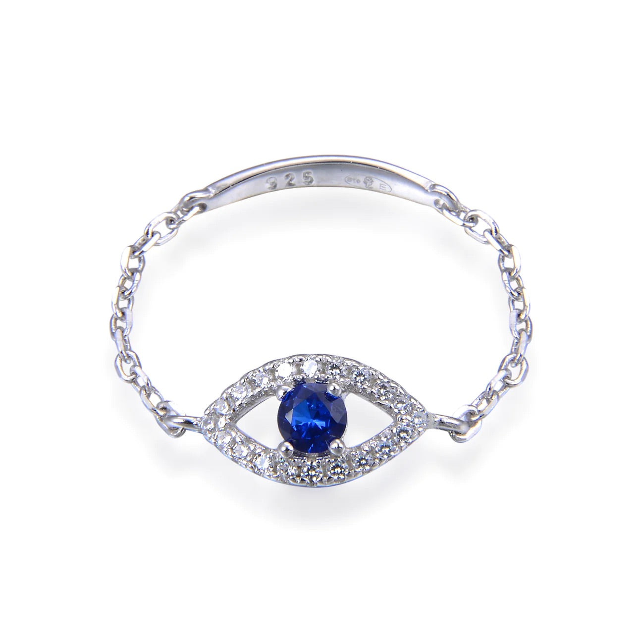 ANILLO DE CADENA CON OJOS