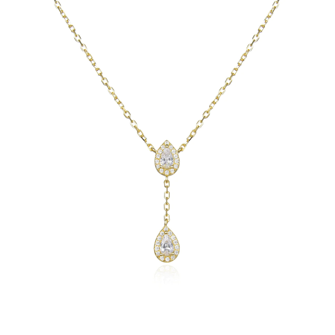 COLLAR DOBLE PERA
