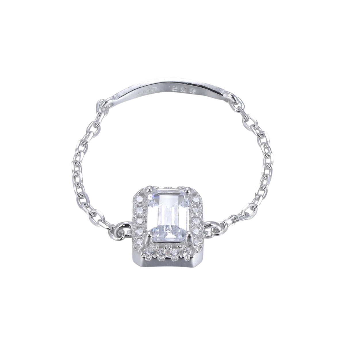 ANILLO CADENA ESMERALDA