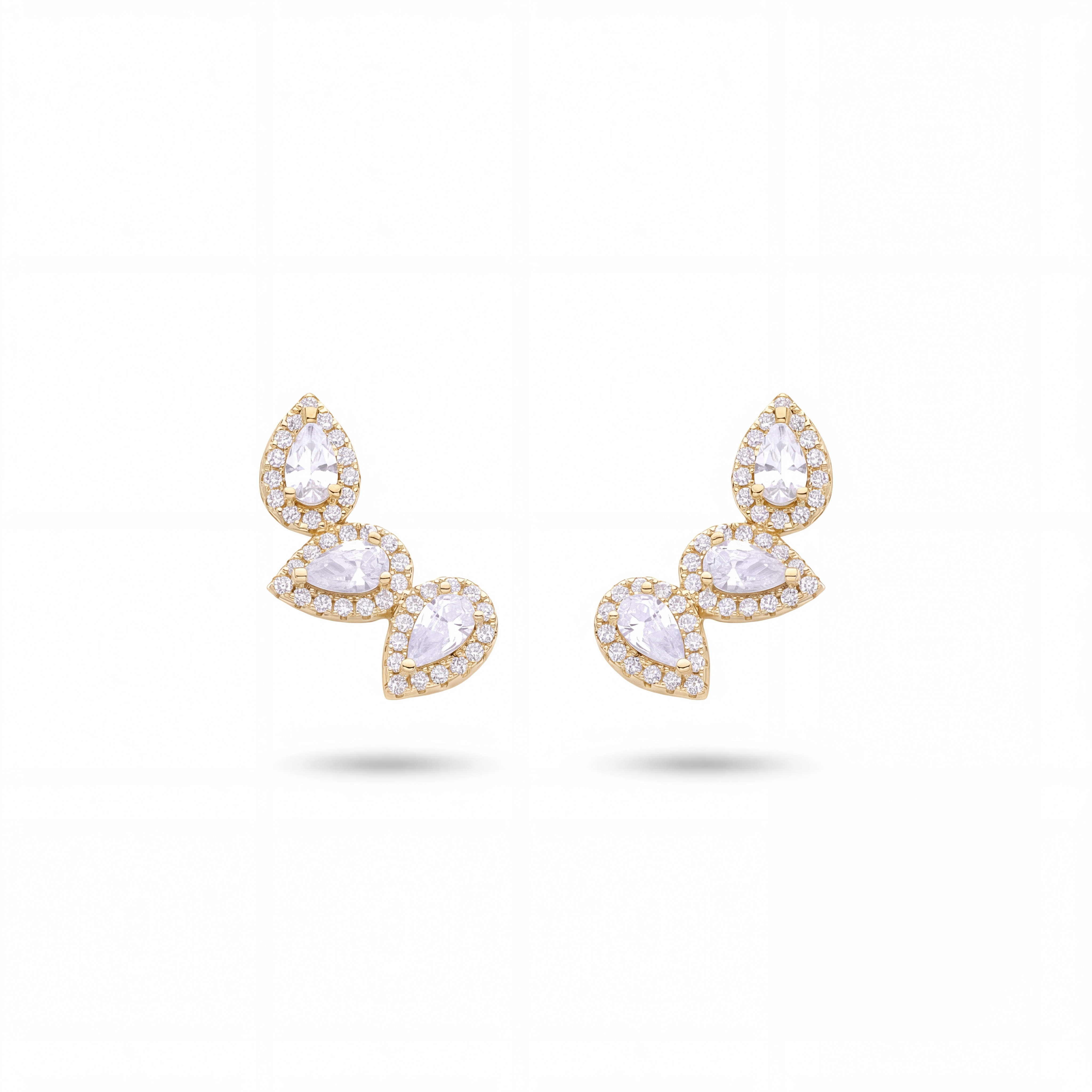 BOUCLES TRIPLE POIRE