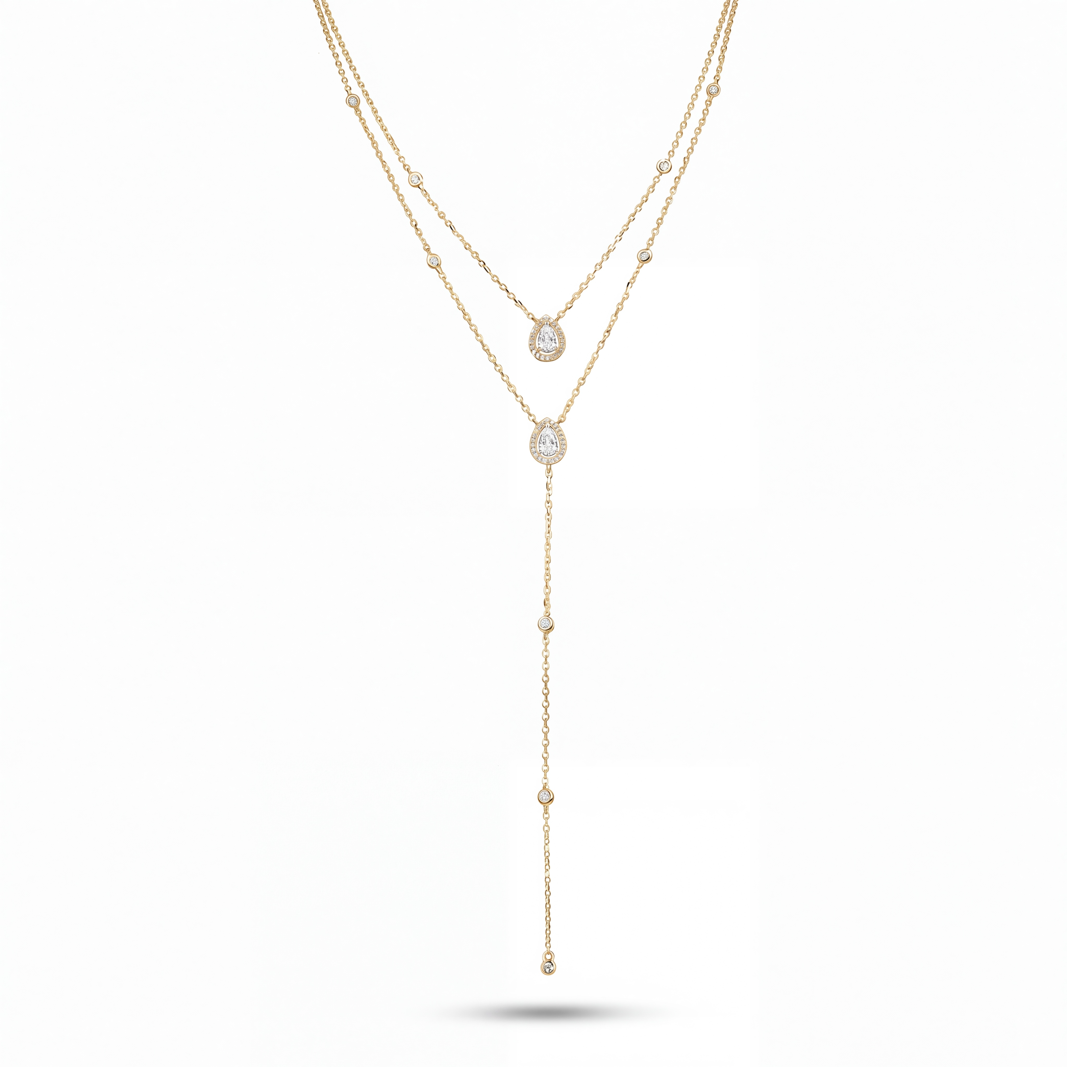 SAUTOIR DOUBLE RANG POIRE