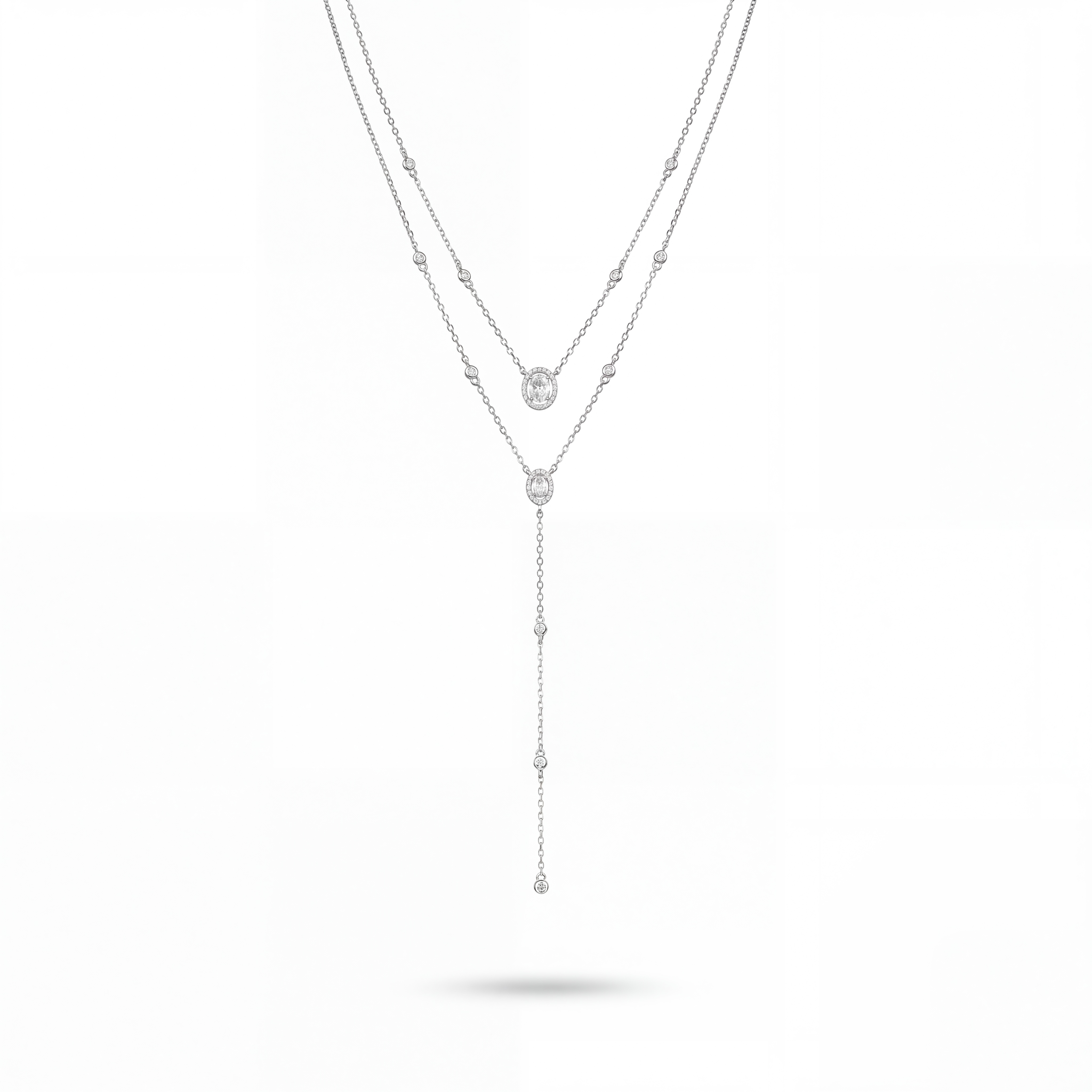 COLLAR OVALADO DOBLE FILA