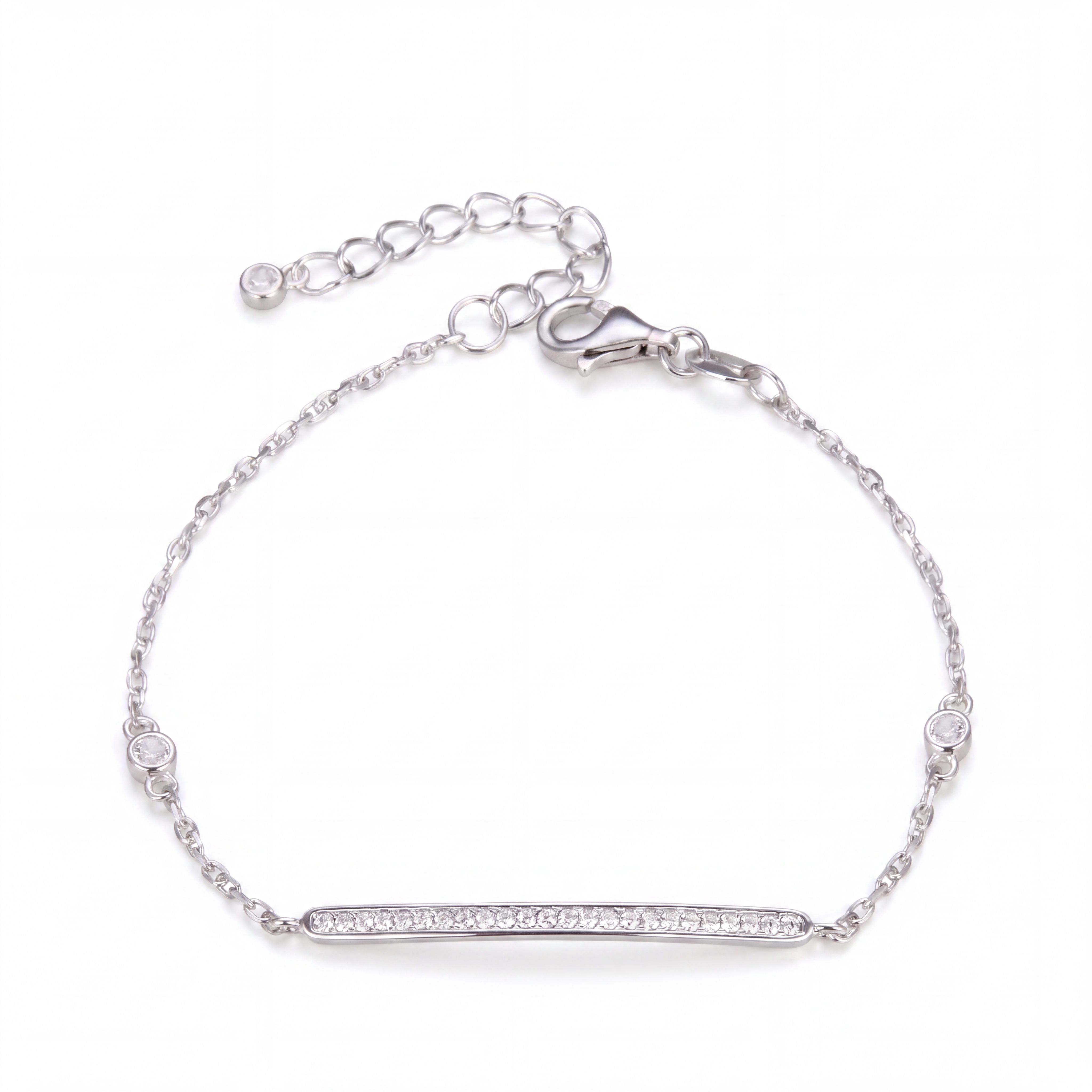 BRACELET BARRE PAVÉE