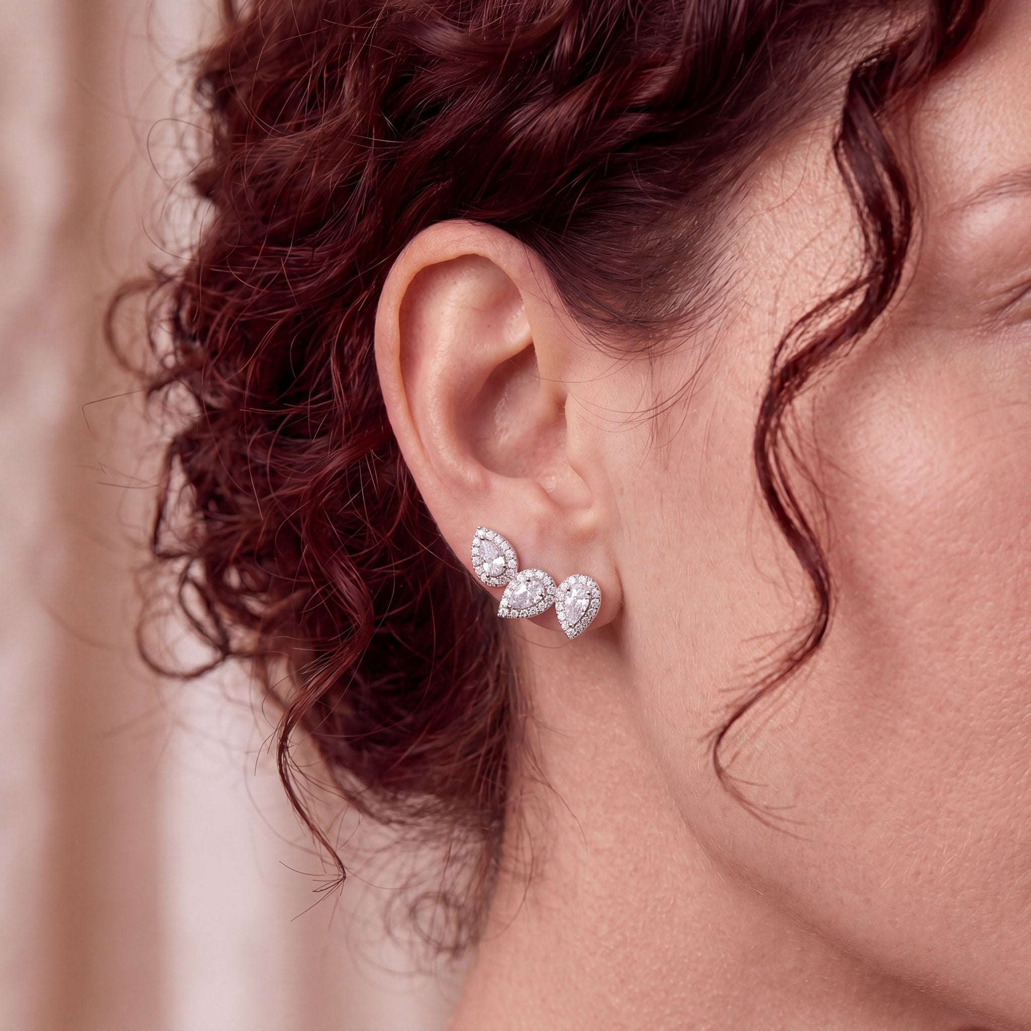 BOUCLES TRIPLE POIRE